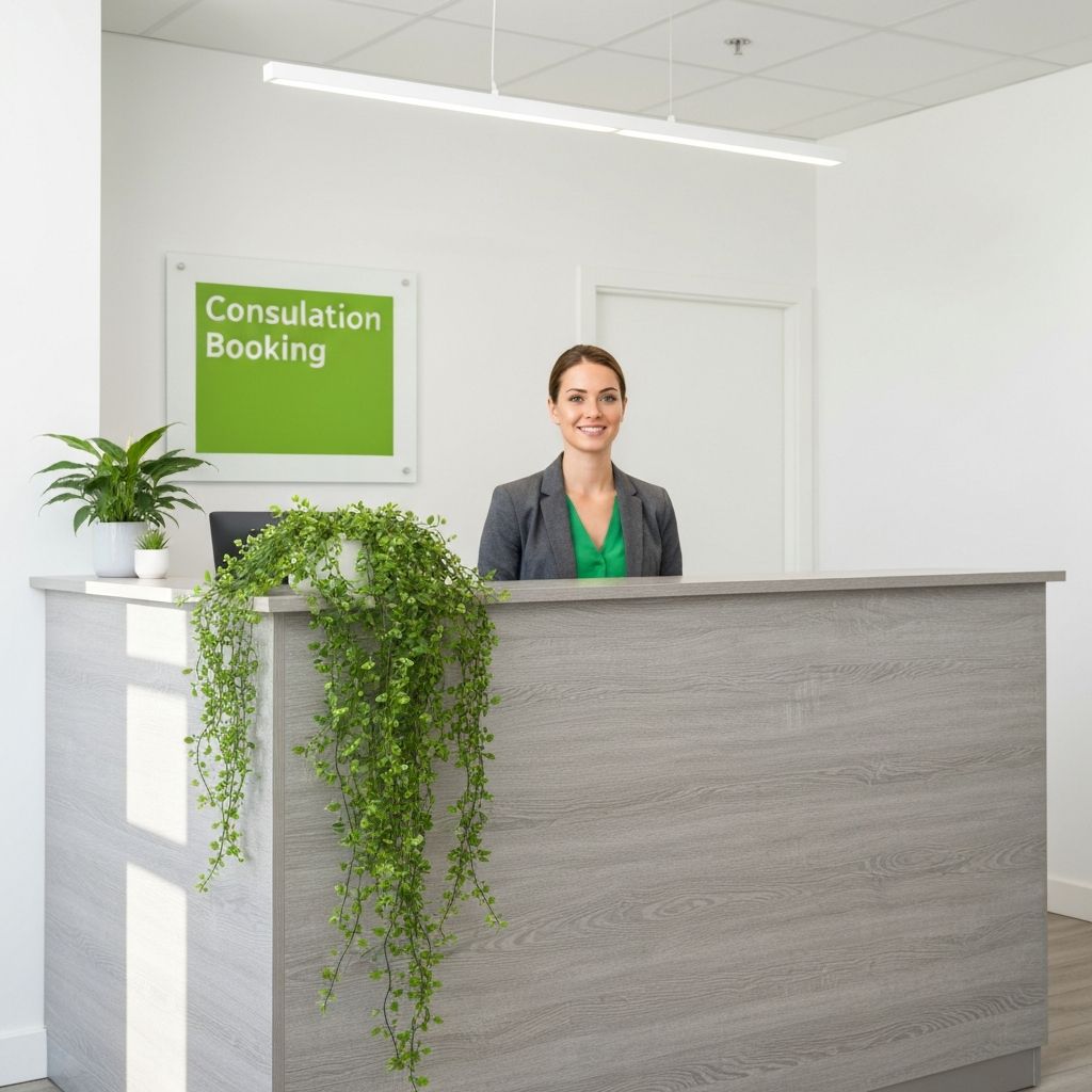 Professional consultation booking