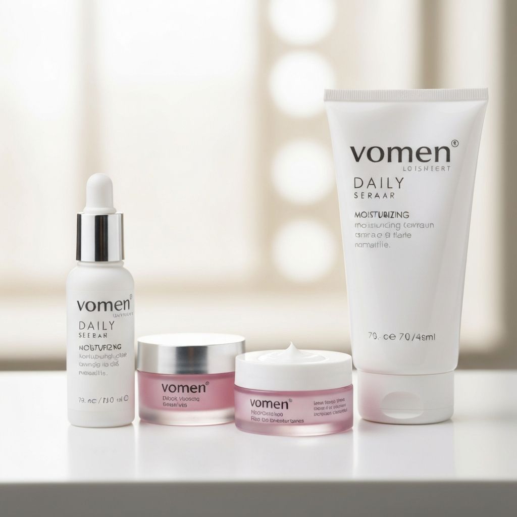 Daily skincare routine